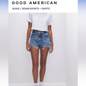 NWT Good American “Good 90s Shorts” Size 0 / 25